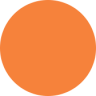 orange circle