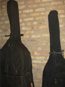 guitars in canvas cases